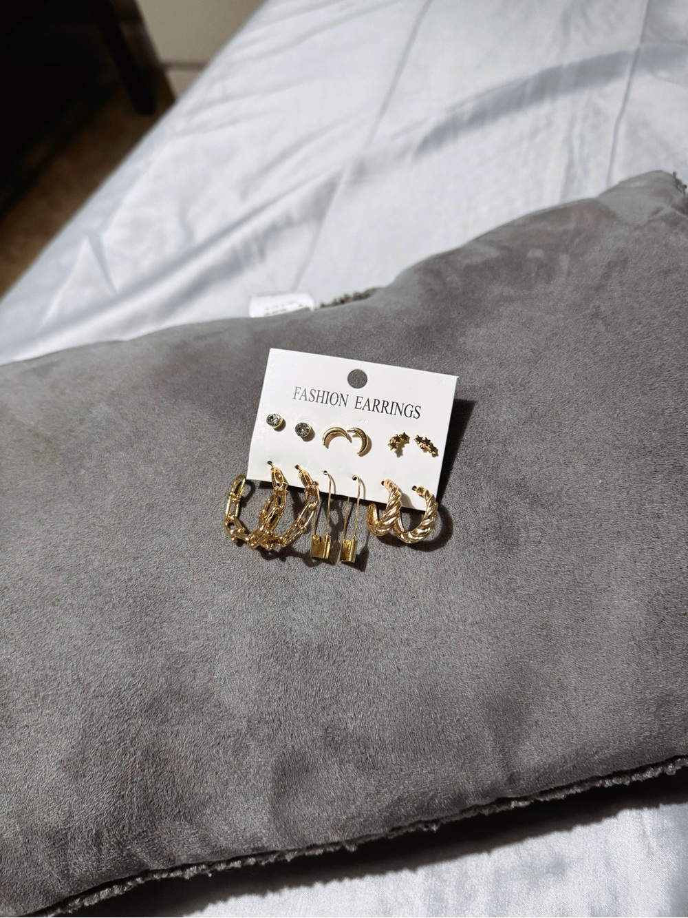 Set - Gold Multi-Style Women's Jewelry
